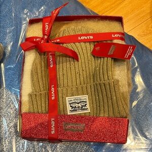 Levi's Hat & Scarf